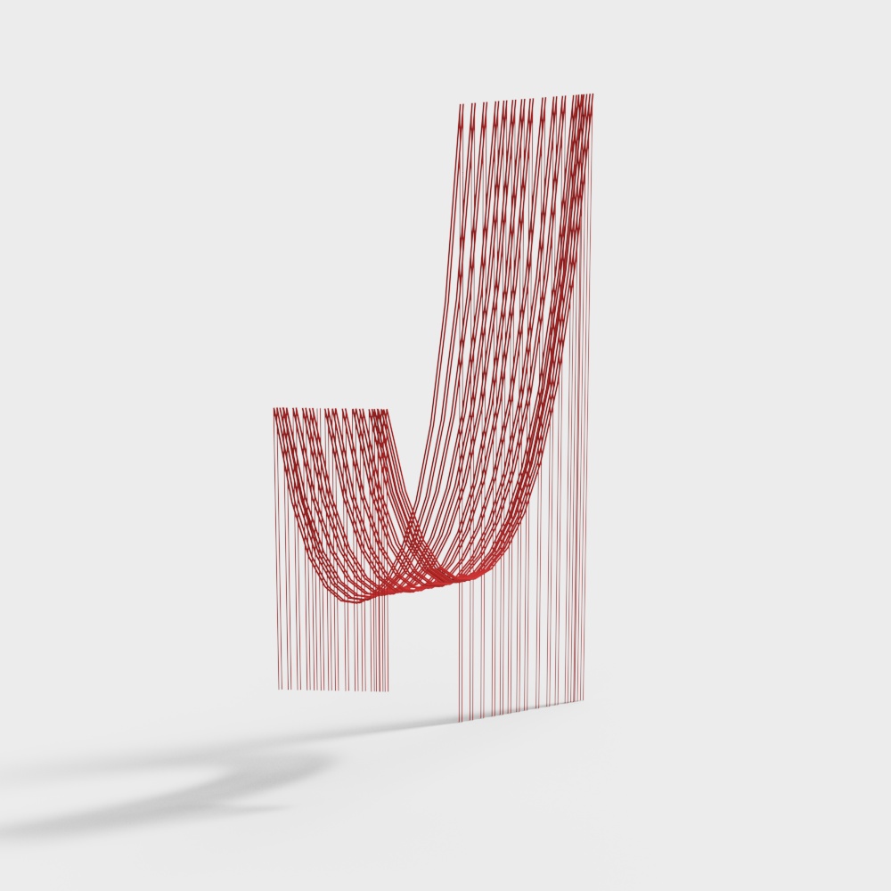 Modern Wedding String Curtain