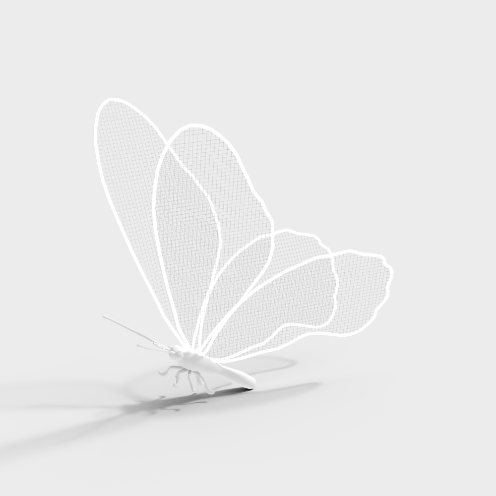 Modern Butterfly Installation