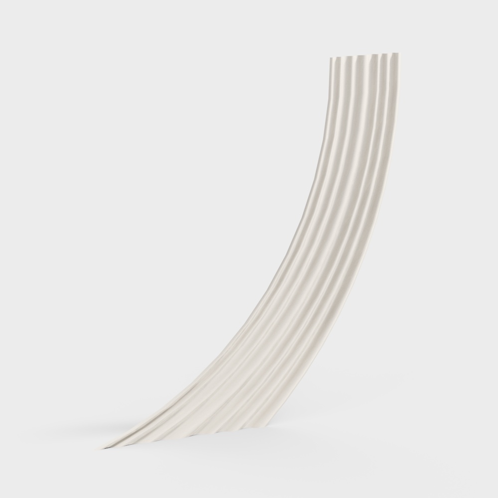 Champagne-Colored Curtain