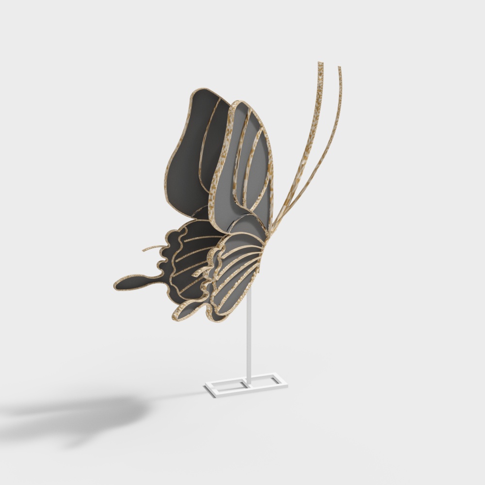 Butterfly Aisle Decoration