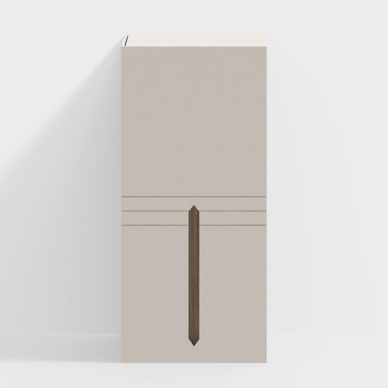 Minimalist Door 3D model