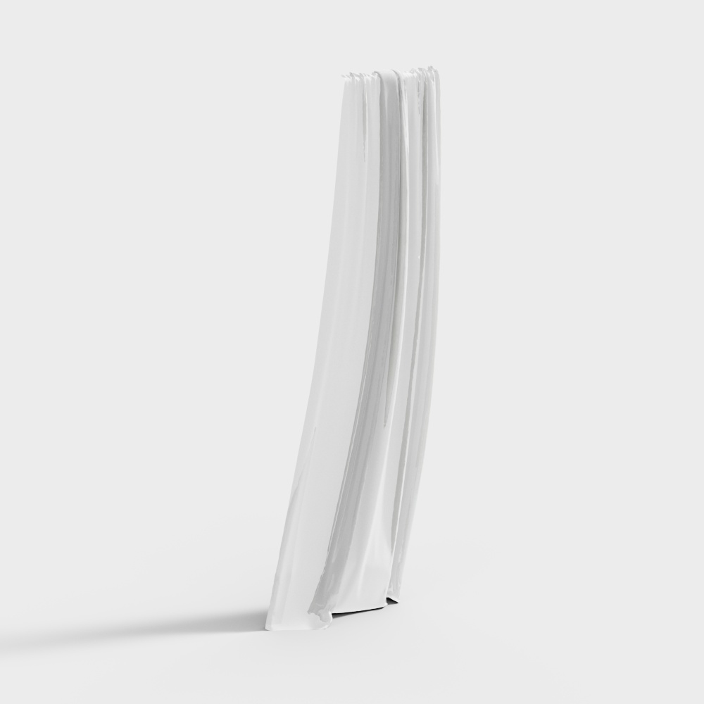 Moderner transparenter Vorhang