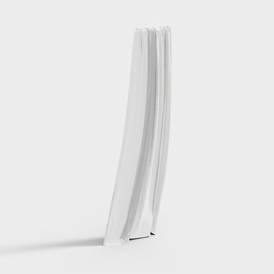 Moderner transparenter Vorhang