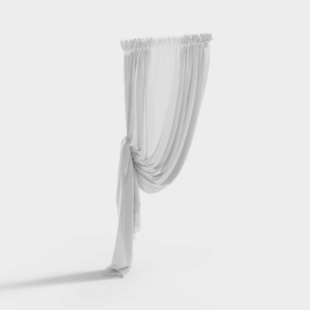 Modern Sheer Curtain