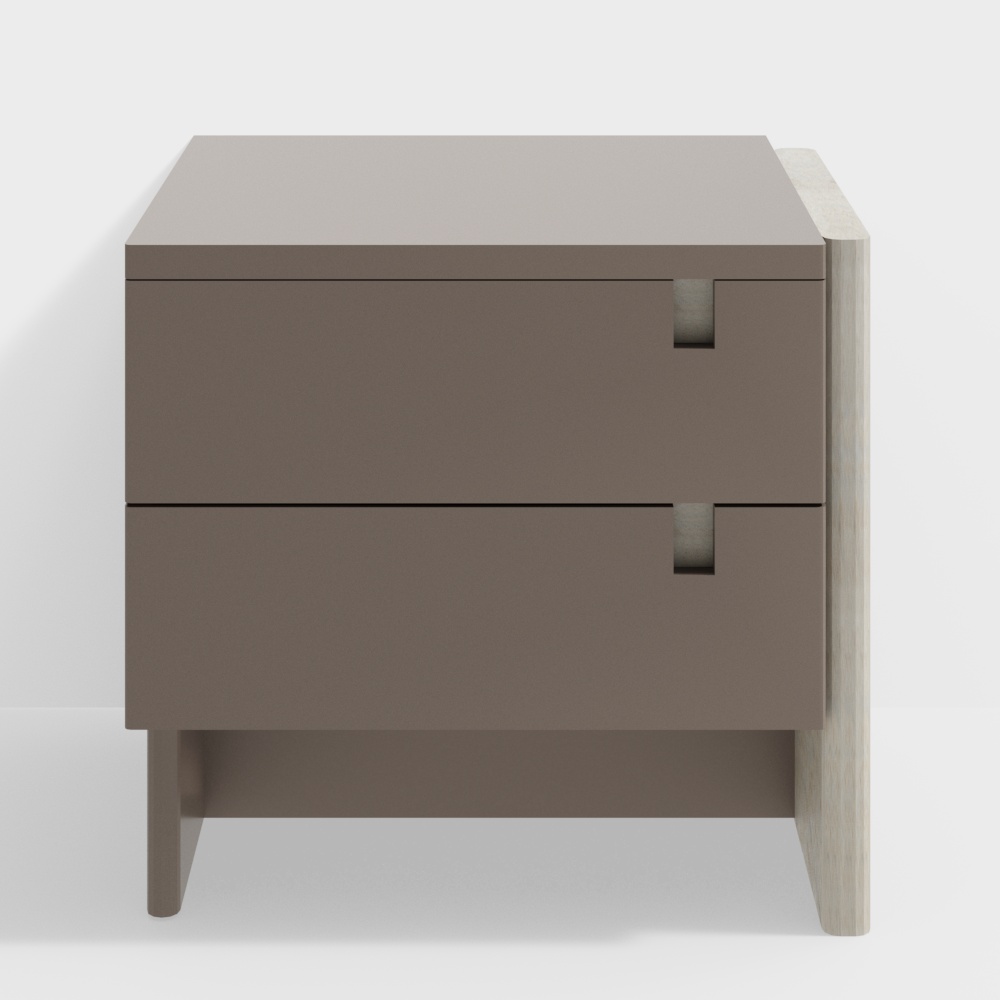 Urban Elegance Bedside Table 3D model
