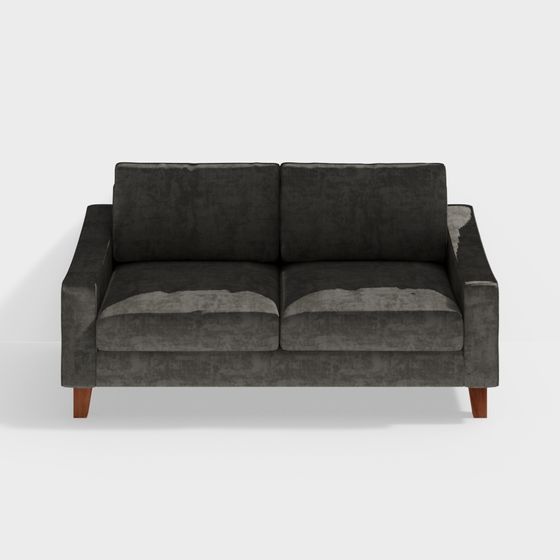 Stylish 3D Sofa Model for Modern Interiors