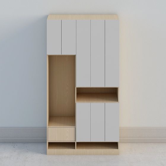 Urban Cabinet 3D model for Modern Interiors