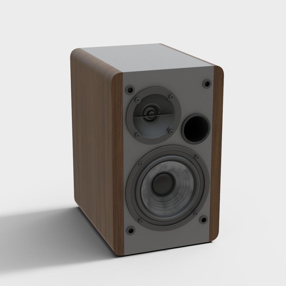 Moderner Audiolautsprecher – ohne Logo