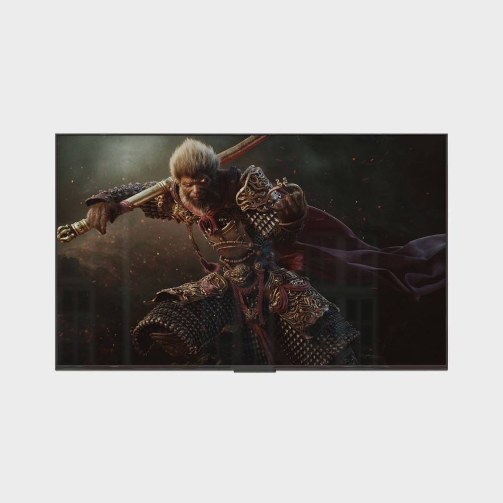 Moderner wandmontierter Fernseher - Kein Logo