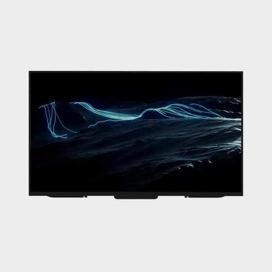 現代LCD電視 – 無標誌