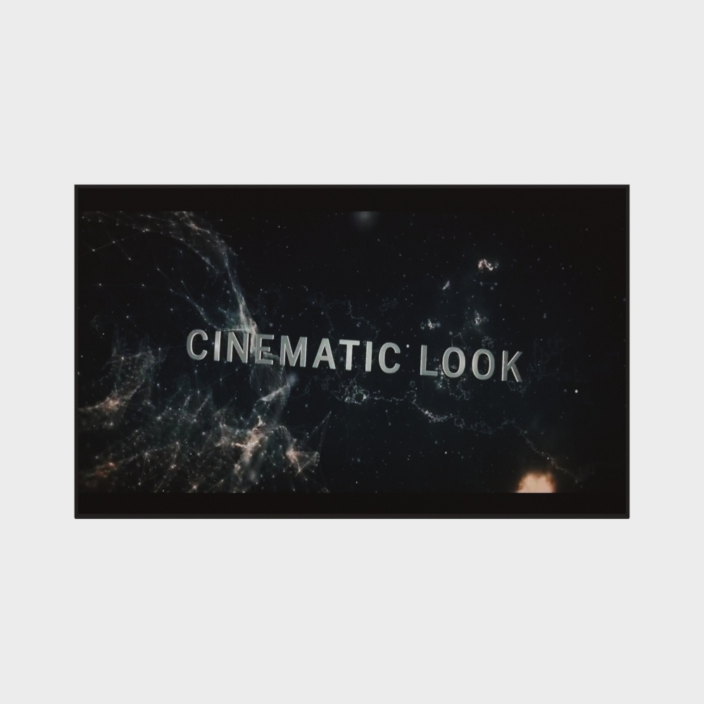 現代液晶電視 – 無標誌