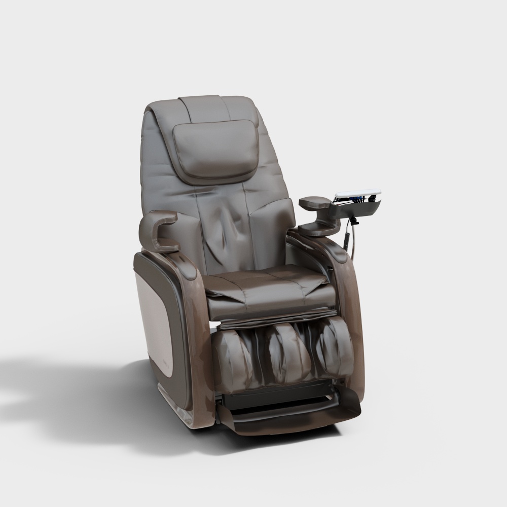 Poltrona Massaggiante in Pelle Moderna