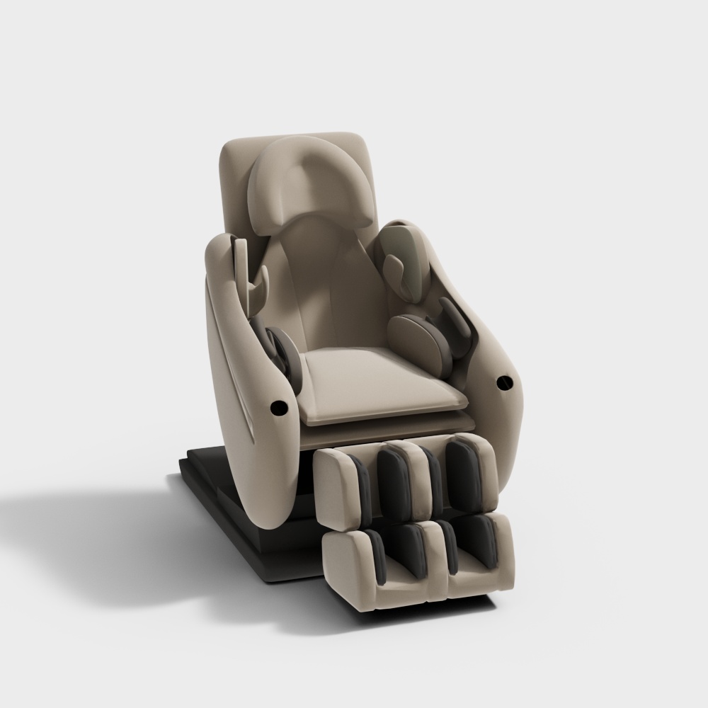 Sedia Massaggiante in Pelle Moderna