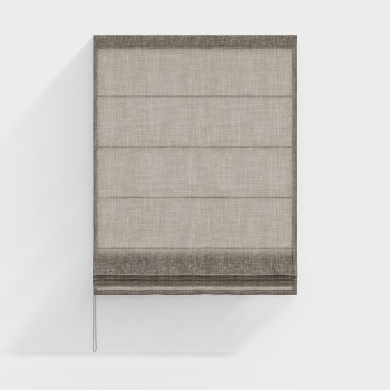 Modern Plain Fabric Roman Blinds