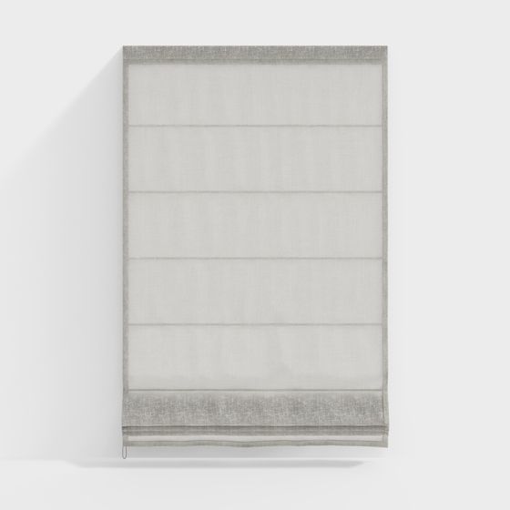 Modern Plain Fabric Roman Blinds