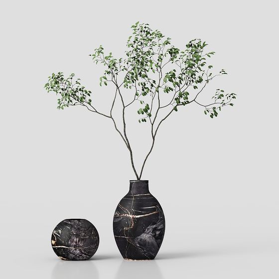 Chinesisches Stil Vasenornament