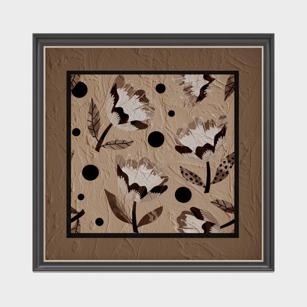 French Style Vintage Wall Painting