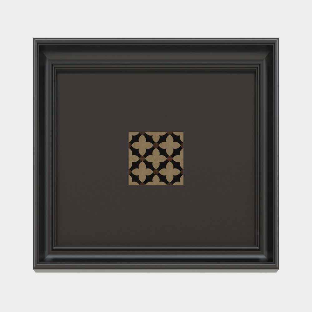 French Vintage Wall Painting