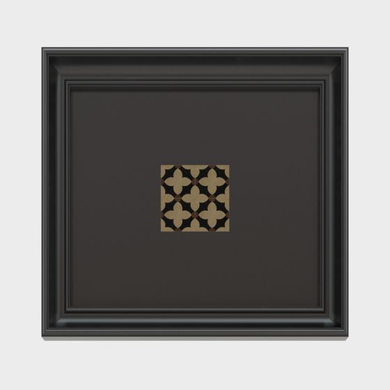 French Vintage Wall Painting