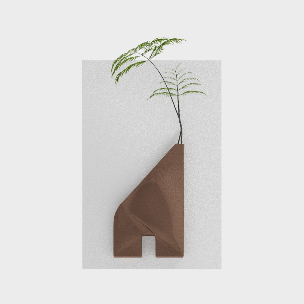 Wabi-Sabi Style Wall Decoration