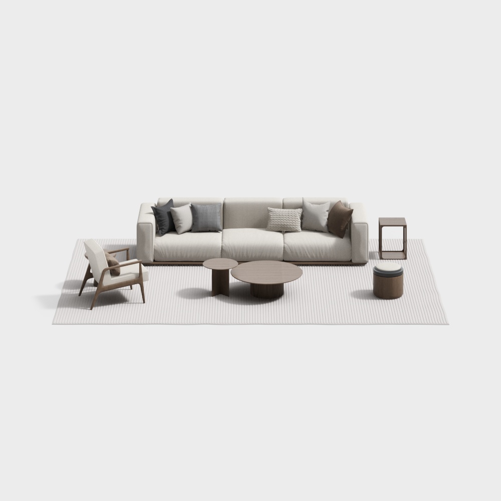 Conjunto de sofá para sala de estar estilo Song