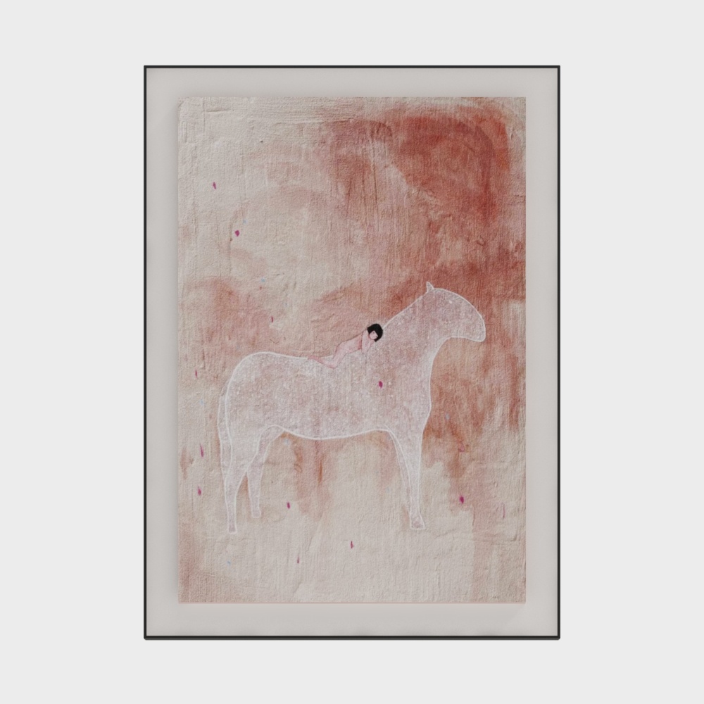 Moderne minimalistische abstrakte Wandkunst