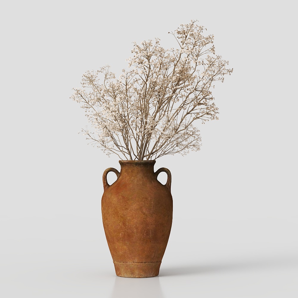 Modern Cream Style Vase Ornament