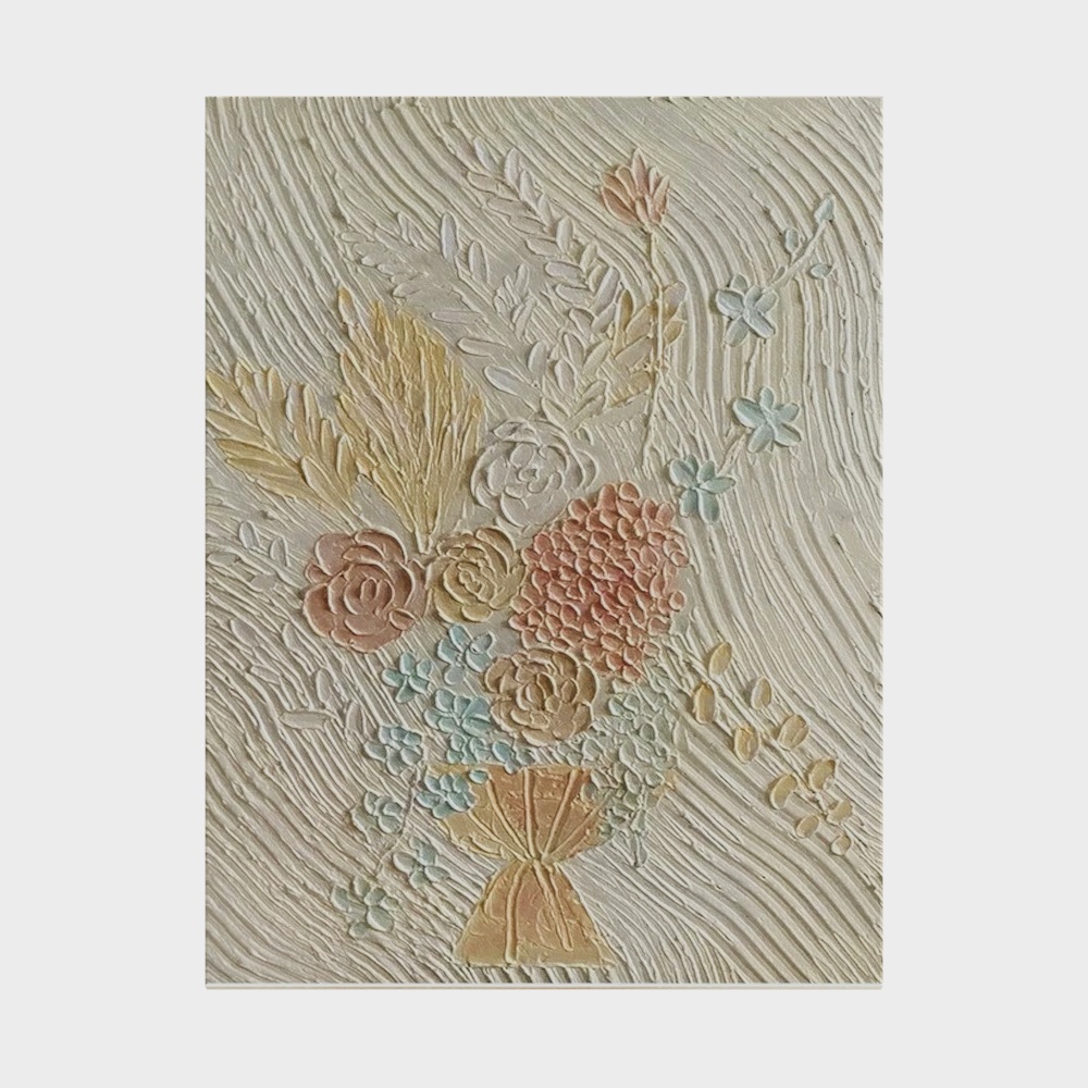 Modern Creamy Style Decorative Wall Art