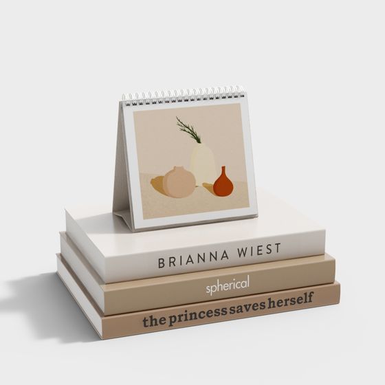 Modern Book Decorations