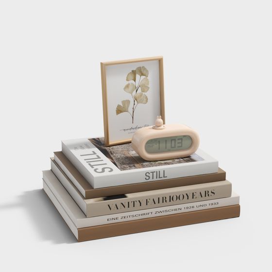 Modern Book Ornament