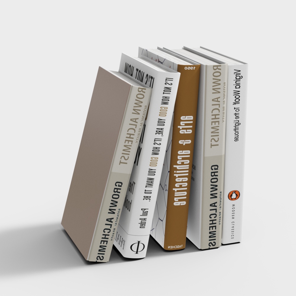 Modernes Buchornament