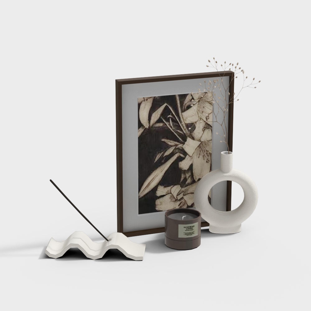 Wabi-Sabi Decorative Ornament Set