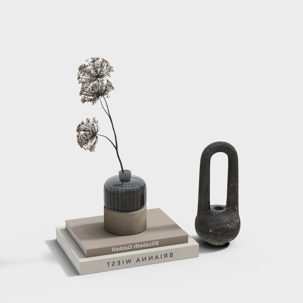 Wabi-Sabi Decorative Combination Ornament