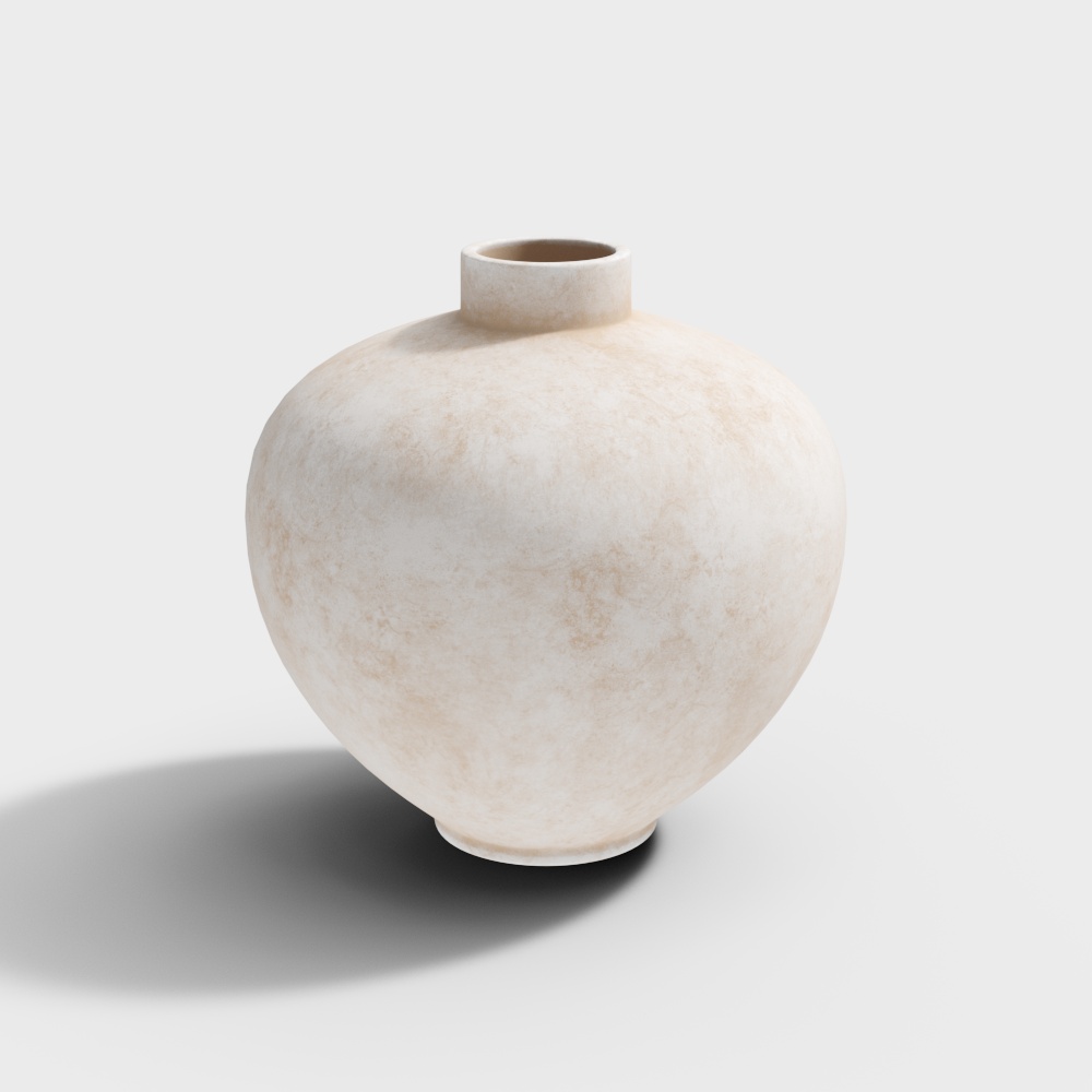 Ornamento in Terracotta in Stile Wabi-Sabi