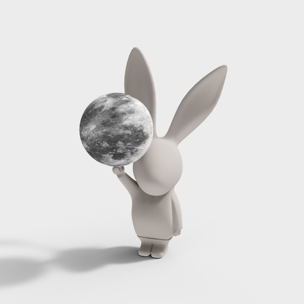 Modern Rabbit Decorative Ornament