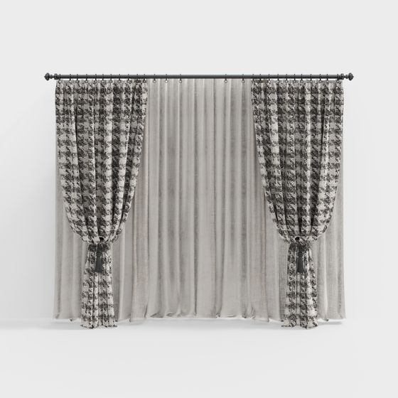 French Vintage Curtains