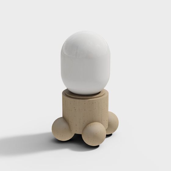 Modern Cream Style Table Lamp