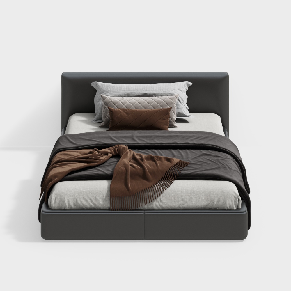 Modern Italian-Style Single Bed