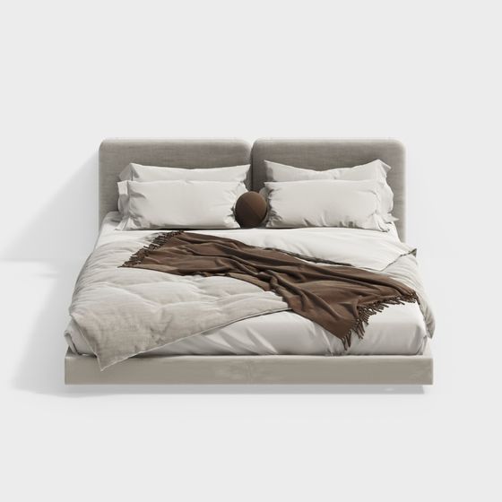 와비사비 더블 침대