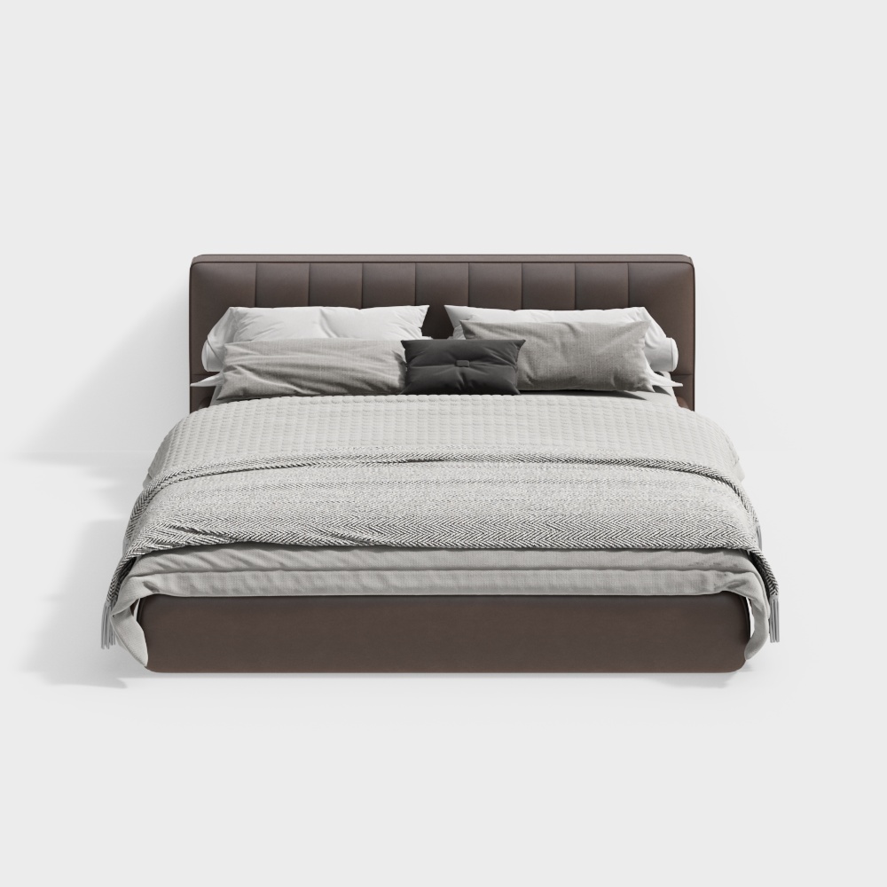 Modernes italienisches Doppelbett