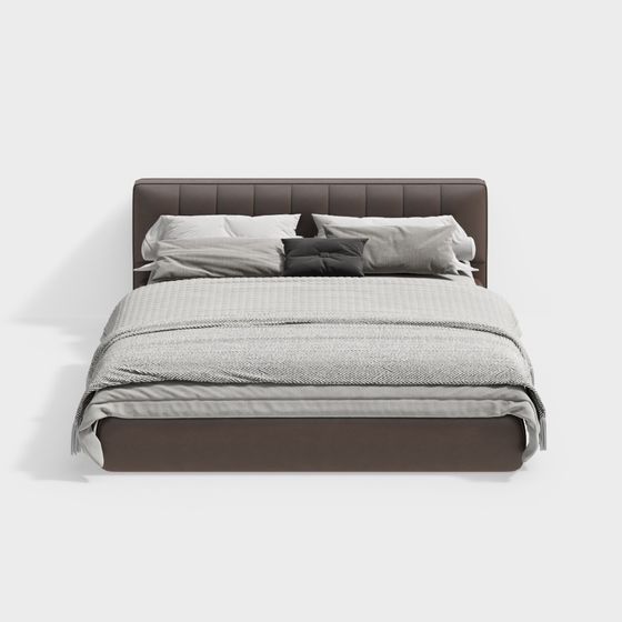 Modernes italienisches Doppelbett