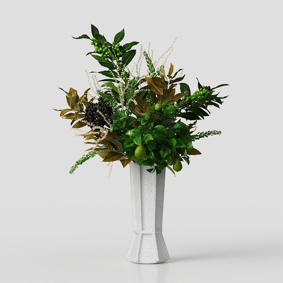Moderner Vase Blumenarrangement
