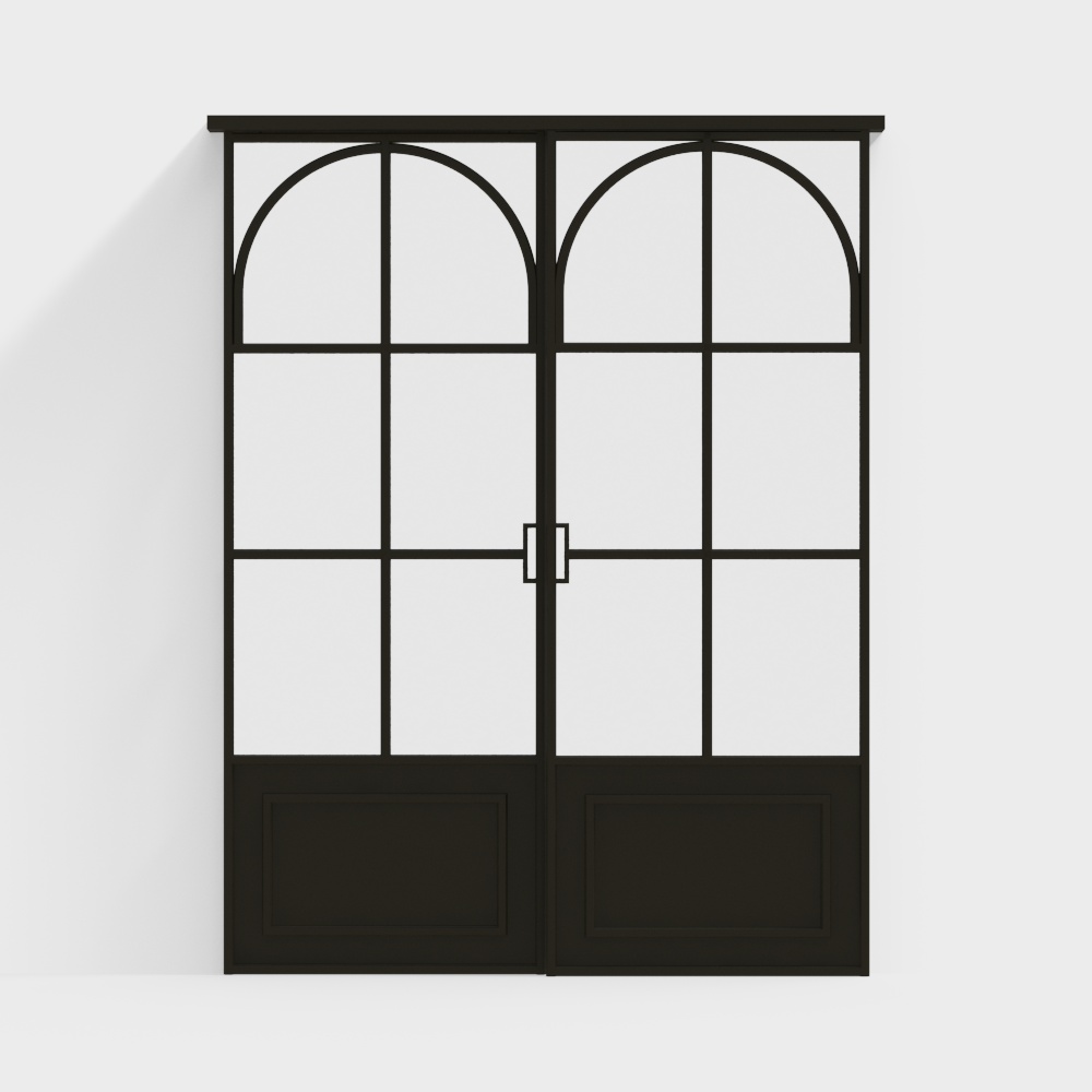 Französische Retro-Schiebetür