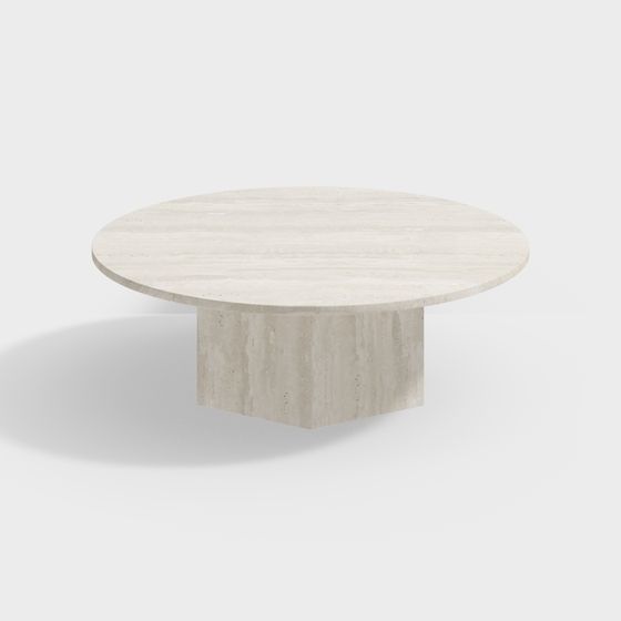 Modern Cream Style Coffee Table