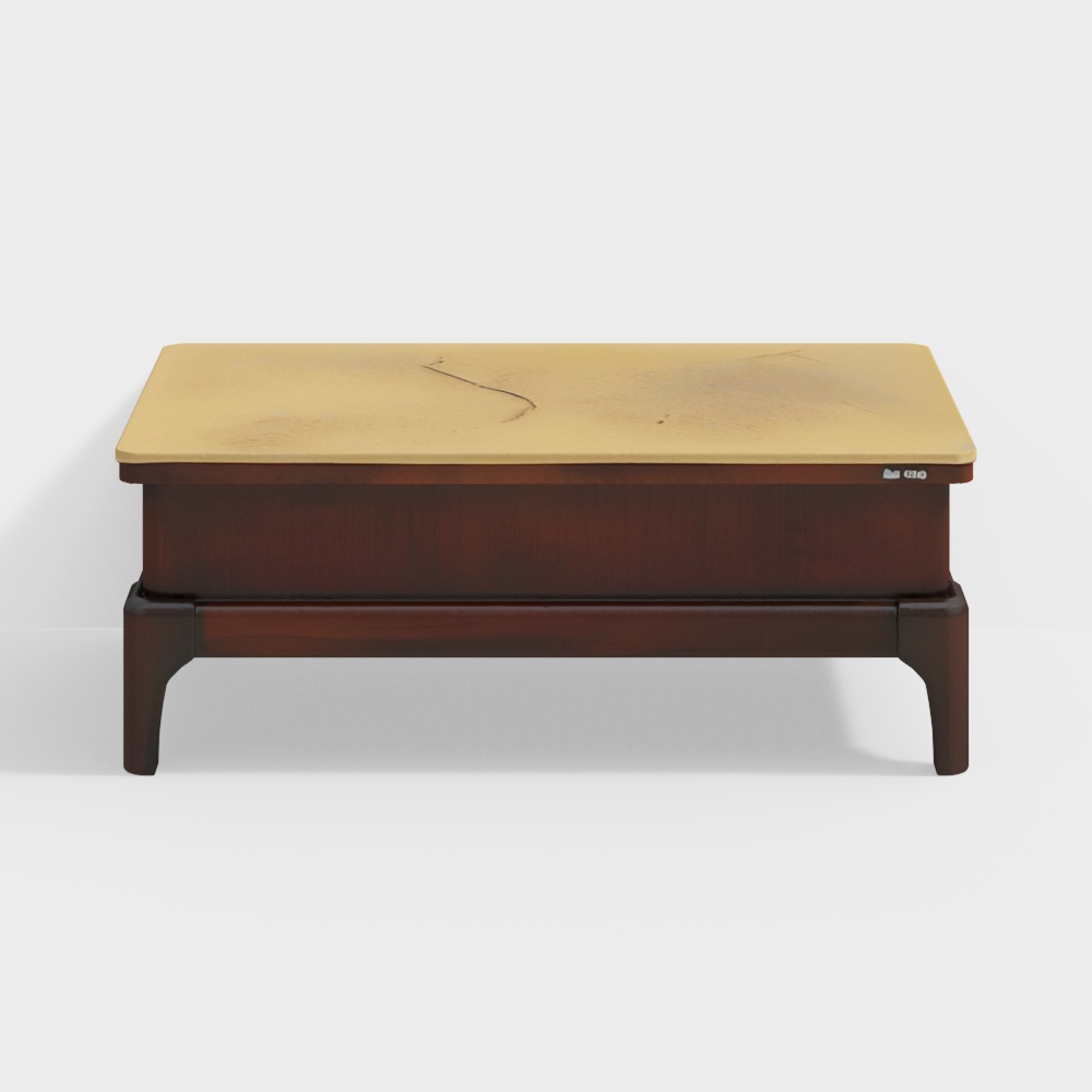 Rose Marble Top Center Table