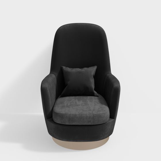 Stylish Urban Sofa 3D model for Contemporary Spaces