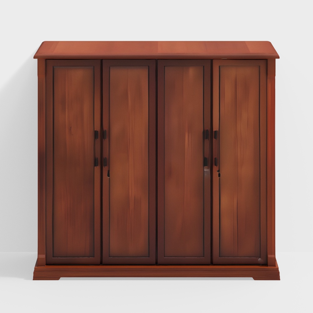 Brilliant 4 Door Wardrobe