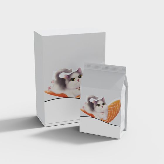 Modern Cat Food – No Logo