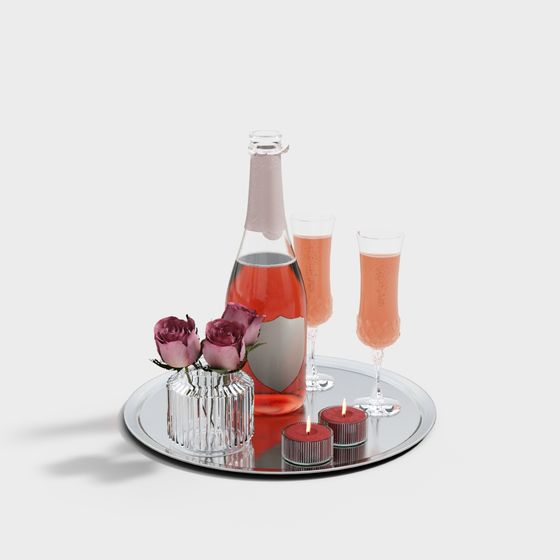 Modern Wine Bottle - No Logo