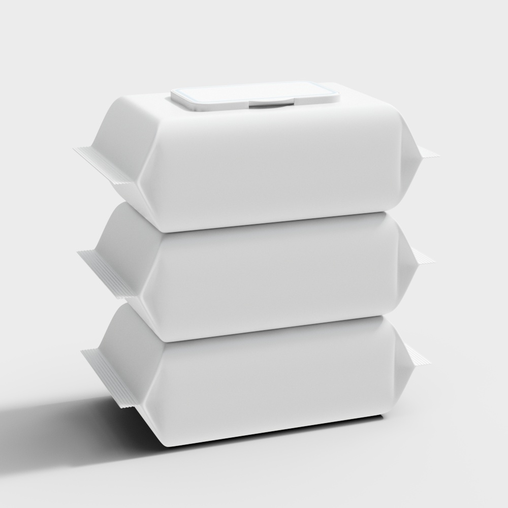 물티슈 - 로고 없음